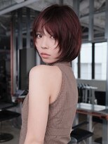 パーク(PAAQ)&nbsp;ボルドーカラー/ショートボブ/ショートカット/ショート/藤沢