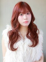 ガリカ 両国(Gallica) 韓国風レッドブラウン×艶髪ロング