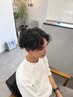 [山田指名]メンズカット＋メンズパーマ￥11000