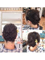 ヘアーアンドネイルサロンブルー(hair & nail salon BLUE)&nbsp;和装アップ