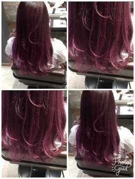 トルネード(TORNADO) ピンクアッシュ バイオレット パープルラベンダー　ボルドー