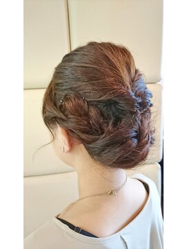 ユニットコンプレックス 名取店(UNIT complex) 編み込みヘアセット