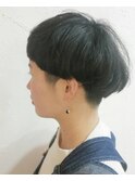 マッシュ×ツーブロック