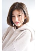 【ノンダメージサロンStella】さらつやストレートの小顔ボブ♪