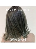 \外ハネバレ×バレイヤージュカラー/