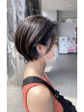 ジーニー 横浜(giinii) giinii_渋谷良太_ミアショート_イヤリングカラー