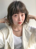 ネイヴィル オモテサンドウ(navile omotesando)&nbsp;＊ふんわり透けるグレージュボブ＊