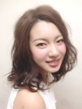 ウェーヴ アズシュガー 浜松佐藤店(wave as sugar) 〈wave佐藤店〉透明感ベージュカラーエアリーミディボブ小顔