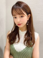 アフロート エル 錦糸町(AFLOAT L) マロンベージュ/シースルーバング/こなれヘア/ラベンダーカラー