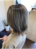 外ハネボブ(グレージュ)