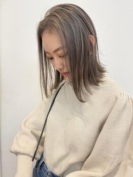 バディヘア イクス(BUDDY HAIR exx)の写真/【大府】インナーカラーやハイライトをダメージ気にせず楽しみたいならカラーが得意なBUDDYHAIRがオススメ!