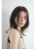 【PearL】段カット×ヌーディベージュカラー