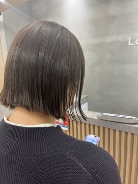 ロンドプロフィール 浦和(Lond profil) 【ワンランク上のボブ】切りっぱなしボブ【浦和】
