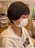 黒髪ショート