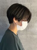 【ハンサムショート×アッシュグレージュ】高橋