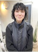 ボブウルフのハードパーマ