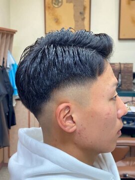 アポロカットステージ 相模大野店 アップバング/ツーブロックマッシュ<理容室>[メンズ/相模大野]