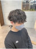 【angelica__macha】メンズ波巻きスパイラルパーマ