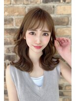 クーエフー(coo et fuu)&nbsp;10代20代30代40代50代 前髪　くびれふんわりミディアム　藤沢