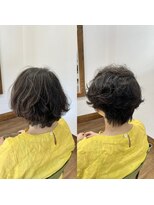 デュアル(dual)&nbsp;50代／定期カット☆ショートヘア　静岡市／葵区