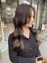 ミニム ヘアー(minim hair)&nbsp;【minim×日比】大人可愛い韓国風レイヤー×ブランジュ