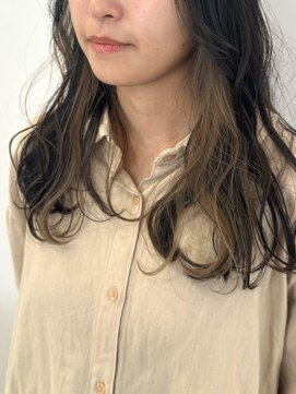 シュピネ(choupinet) ベージュインナーカラー