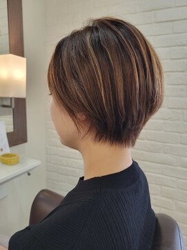 スタイル 成城学園前(STYLE) 丸みショートボブ 絶壁解消ヘア ふんわりショートボブ