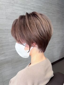 イートンクロップガーデン(Eton Crop Garden) ショート×透明感カラー