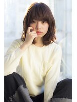 ラフ フロム ガーデン(Laf from GARDEN)&nbsp;【寺尾拓巳】大人かわいいグレージュ透明感ひし形ミディアム