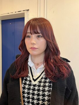 グリーン 渋谷(green) 小顔モードプリカールチョコレート大人ガーリー外ハネボブ