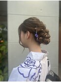 浴衣ヘア/ヘアアレンジ
