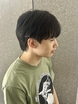 ニアウ 太田店(Niau)&nbsp;メンズナチュラルマッシュウルフ刈り上げないメンズスタイル