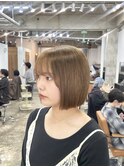 ブリーチなしベージュ