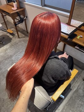 シェリー(Che'ri) ブリーチ一回☆ブラッドオレンジ☆アプリコットオレンジ／藤本