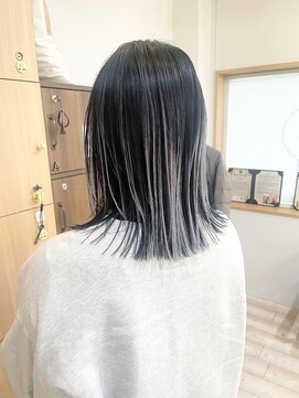 モリオ フロム ロンドン 成増店 【morio成増 セリザワ】シャドールーツ 裾カラー フェイスカラー