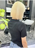 韓国風《ブロンド》ハイトーン/ケアブリーチ/ダブルカラー