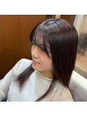こだわりのフロントカット！