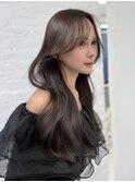 ［岩井style］20代30代40代韓国レイヤー/韓国ヘア/前髪顔まわり