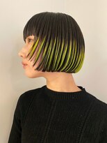 トナリ(tonari)&nbsp;ボブ×根元が伸びても気にならないルーツカラー