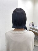 外ハネが可愛い◎アンブレラカラー×プツッとボブ♪