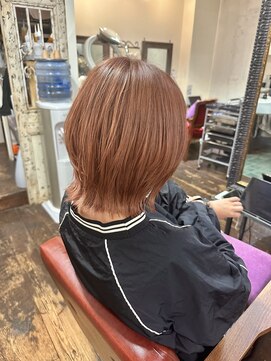 オーパスアミカ(OPUS AMICA) 【オレンジくびれボブ】