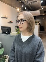 イマ 名駅店(ima)&nbsp;ボブ/ミルクティーベージュ/ベージュ/グレージュ