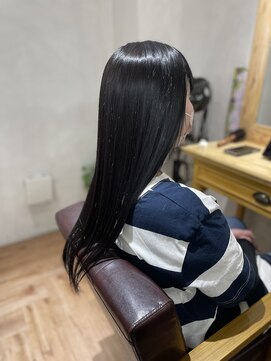 クーシ(kuusi) ストレート/ブルーブラック【高円寺/東高円寺/新高円寺】