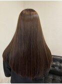 艶感ストレートロング矯正ヘア #袋井駅#縮毛矯正#髪質改善