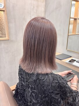 ノール 国分寺(Norl) ミディアム×ピンクグレージュ^ ^