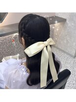 アリエス 八重洲店(Aries)&nbsp;あみこみハーフアップ