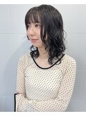 ウェーブヘア/お洒落パーマ/簡単スタイリング