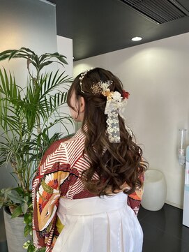 リル 茅ヶ崎(Liru:) ヘアセット/ヘアアレンジ/カチモリ/編みおろし/ハーフアップ