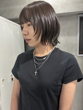 スウィープ(sweep) ボブウルフ/オリーブブラウン