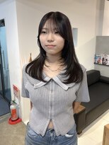 シー.(SHE.)&nbsp;【SHE.】レイヤーカット/チョコレートブラウン/ブリーチなし